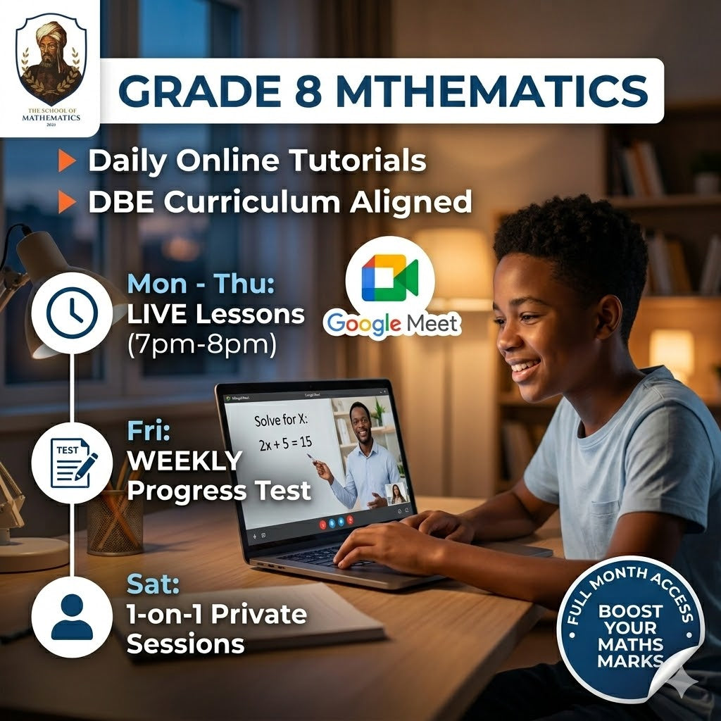 Grade 8 Maths Extra Lessons